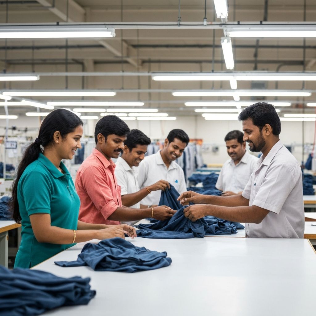 LNT Garment Solutions team members